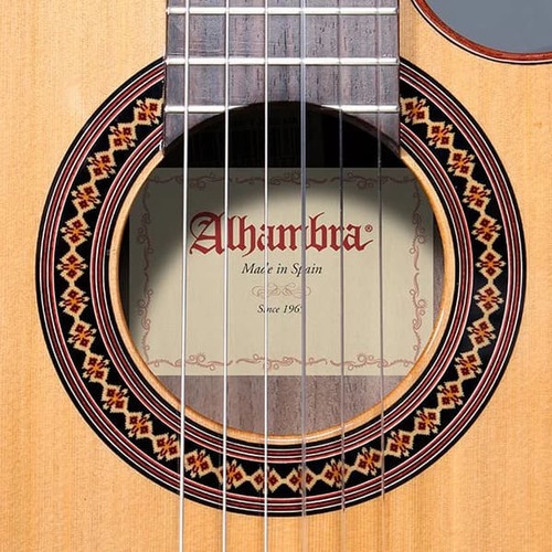 גיטרה קלאסית מוגברת ALHAMBRA IBERIA ZIRICOTE CTW E8 Cutaway + 10mm bag