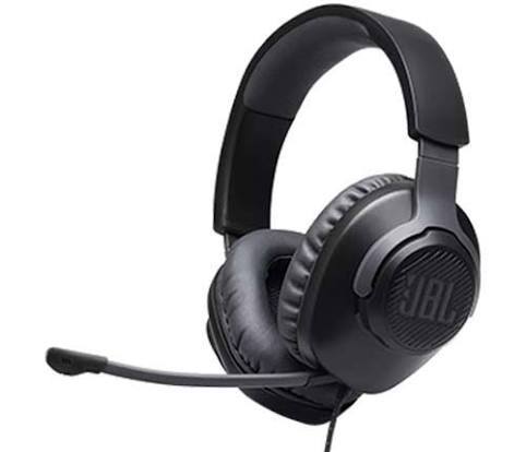 אוזניות GAMING JBL QUANTUM GAMING 100 שחור/לבן