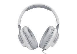 אוזניות GAMING JBL QUANTUM GAMING 100 שחור/לבן