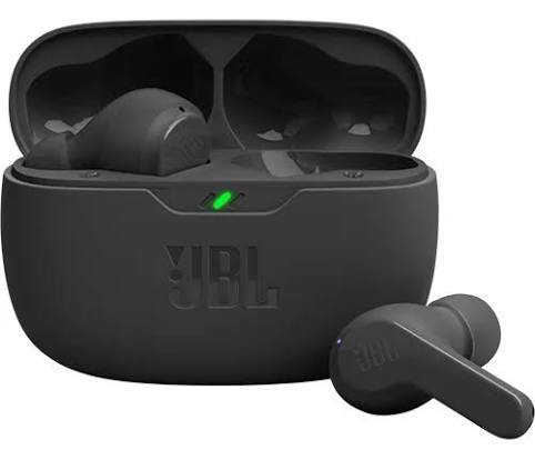 אוזניות אלחוטיות JBL WAVE BEEM 100TW שחור