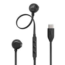 אוזניות עם מיקרפון שחור/לבן JBL TUNE T310C TYPC