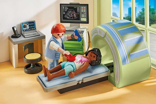 Action Heroes בדיקת אם אר איי MRI עם מטופלת 29 חלקים דגם 71618