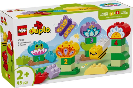 לגו דופלו גן ופרחים לפיתוח יצירתיות 10444