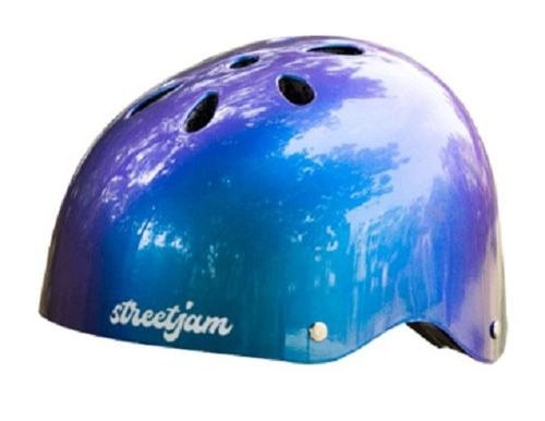 קסדת ילדים STREET JAM דגם COLORSHIFTERS מידה M מק״ט 80403 - מבט נוסף על עיצוב הקסדה