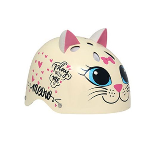 קסדת ילדים STREET JAM דגם Kitty Cat מידה S מק״ט 80687 - קסדת רכיבה לילדים לאופניים ולקורקינט