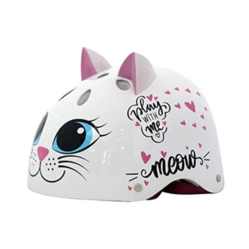 קסדת ילדים STREET JAM דגם Kitty Cat מידה S מק״ט 81394 - רצועות ההתאמה ואבזם הסגירה