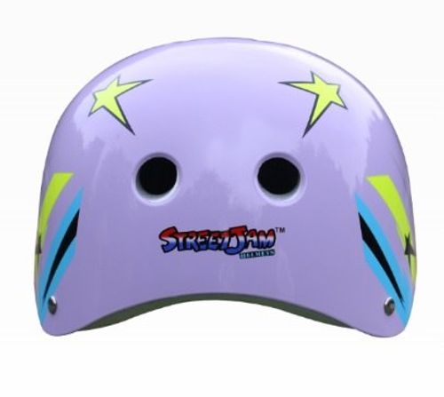 קסדת ילדים STREET JAM דגם GLOMATIC מידה M מק״ט 83664 - עיצוב וצבעי הקסדה לילדים