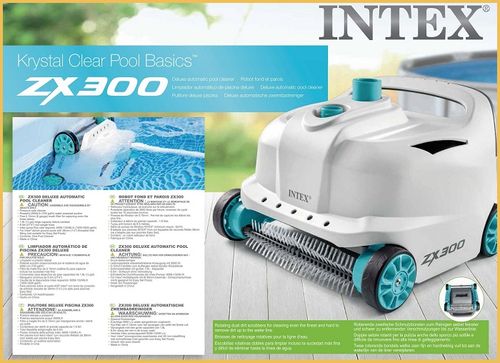 רובוט מטפס לניקוי בריכה ZX300 | INTEX | מק״ט 28005 - תצוגה נוספת של המוצר