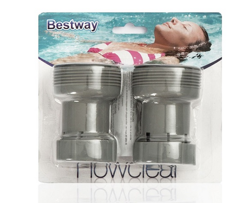 זוג מתאמי צינורות 32/38 ממ 58236 מבית BESTWAY - מבט נוסף על המוצר