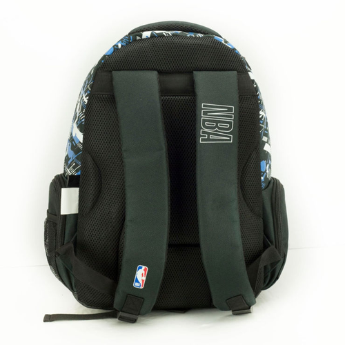 תיק גב NBA בנפח 30 ליטר עם איור מדליק בצבע כחול