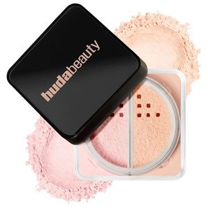 פודרה בתפזורת HUDA BEAUTY Easy Bake Duo Loose Powder Cherry Peach