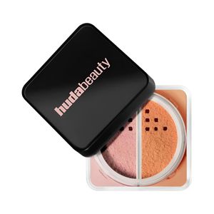פודרה בתפזורת HUDA BEAUTY Easy Bake Duo Loose Powder Pink Pumpkin