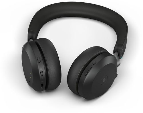אוזניות אלחוטיות Jabra Evolve3 75, MS, Link390c, Black