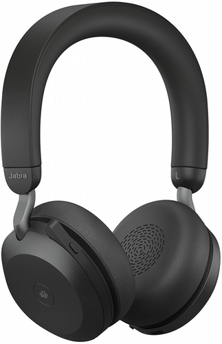 אוזניות אלחוטיות Jabra Evolve3 75, MS, Link390a, Black
