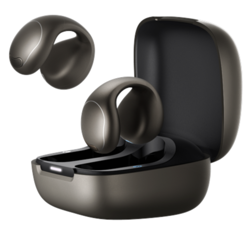 אוזניות אלחוטיות פתוחות Anker Soundcore C40i Open-Ear Clip-On Earbuds Dark Gray