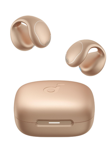 אוזניות אלחוטיות פתוחות Anker Soundcore C40i Open-Ear Clip-On Earbuds Golden