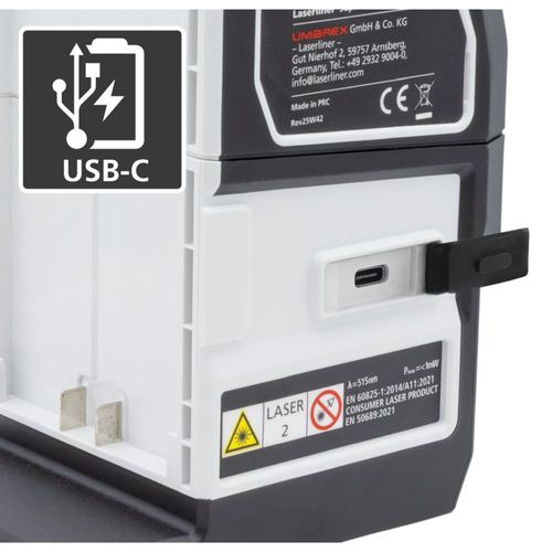 לייזר צלב Laserliner SuperLine-Laser G360 Multi-18V מק