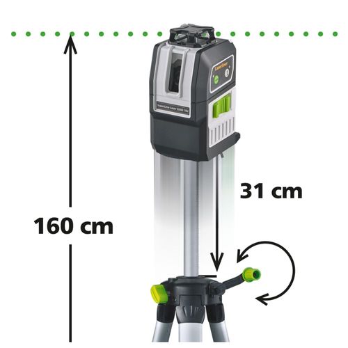 לייזר צלב Laserliner SuperLine-Laser G360 Multi-18V מק