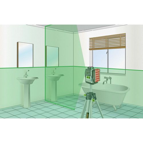 לייזר צלב Laserliner SuperLine-Laser G360 Multi-18V מק