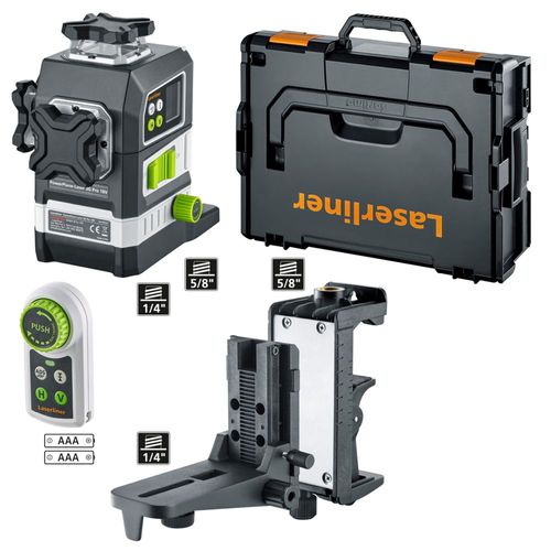 לייזר תלת-ממדי Laserliner PowerPlane-Laser 3G Pro Multi-18V מק