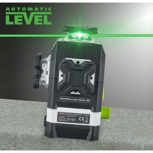 לייזר תלת-ממדי Laserliner PowerPlane-Laser 3G Pro Multi-18V מק