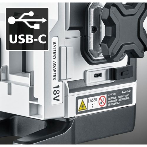 לייזר תלת-ממדי Laserliner PowerPlane-Laser 3G Pro Multi-18V מק