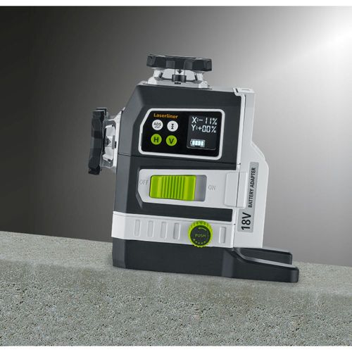לייזר תלת-ממדי Laserliner PowerPlane-Laser 3G Pro Multi-18V מק