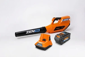 מפוח עלים נטען ZENBL5040 + סוללה 4.0Ah + מטען מהיר 5A מק"ט VILLAGER ZENBANDEL-BL