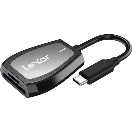 Lexar Professional USB Type-C קורא כרטיסים כפול