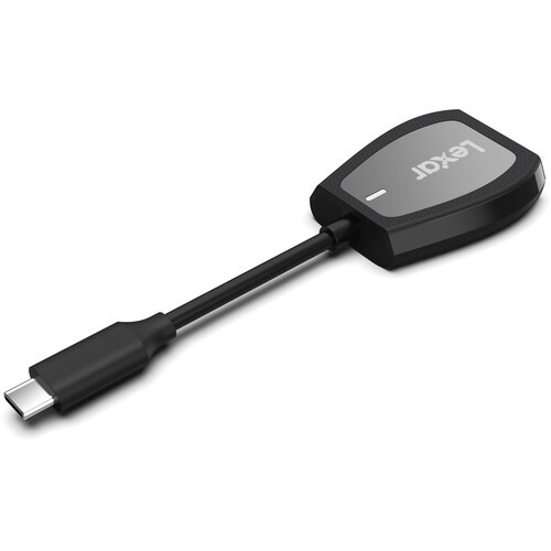 Lexar Professional USB Type-C קורא כרטיסים כפול