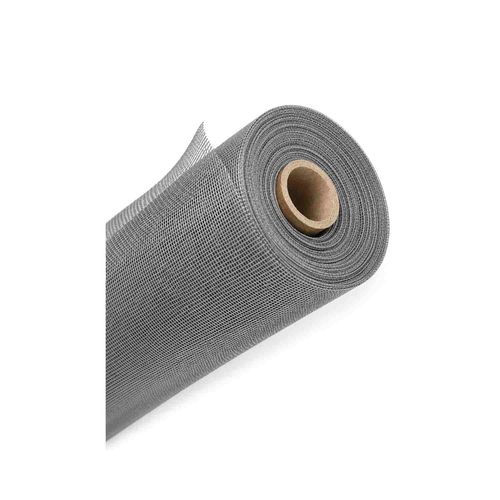 רשת פיבר אפורה לחלונות 1.5×10 מטר – גליל רשת נגד יתושים וחרקים