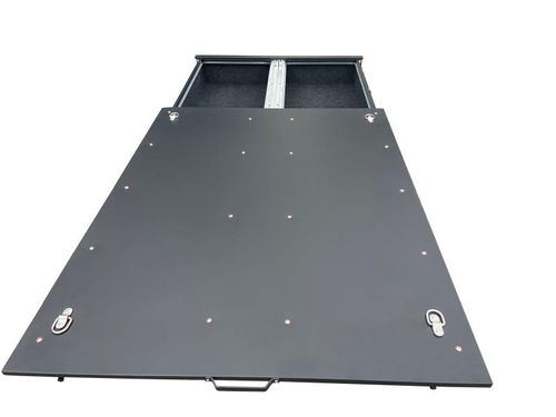 מגירת מתכת לרכב טכנאים 138X100X27 חלק עליון נשלף ALL-TOP