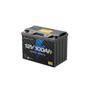 סוללת ליתיום נטענת‏ 12V 100Ah מבית EcoFlow EF12V100AHBTM-U