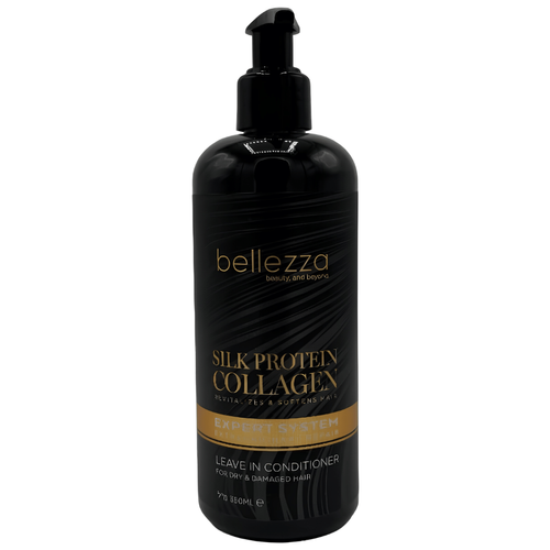 קרם לחות ללא שטיפה לשיקום וטיפוח השיער | BELLEZZA Collagen & Silk Protein Set