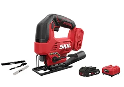 מסור אנכי ג'יקסו נטען 20V + מטען וסוללה מתנה! 
