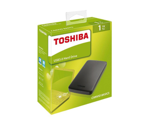 דיסק חיצוני | TOSHIBA Canvio Basics | 1TB 2.5 | USB 3.2