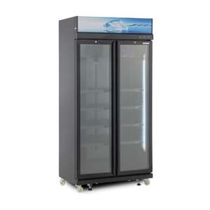 מקרר ויטרינה CHANGER VTR-800-CHB צ'נג'ר 2 דלתות זכוכית 700 ליטר No Frost שחור 