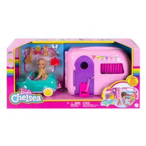 ברבי קארוון    Barbie Toys, Camper Playset With Chelsea Doll, Toy Car And Accessories