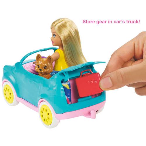 ברבי קארוון    Barbie Toys, Camper Playset With Chelsea Doll, Toy Car And Accessories