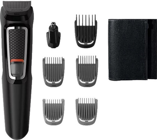 מכונת תספורת נטענת 7 ב-1 Philips פיליפס Multigroom Series 3000 MG3720/15
