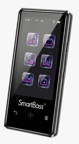 נגן MP3 סמארטבאס 10 Samvix SmartBass כסוף