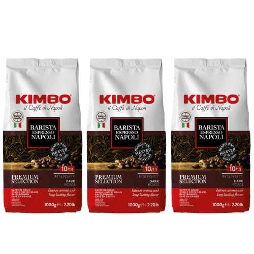 3 ק"ג פולי קפה קימבו בריסטה אספרסו נאפולי KIMBO Barista Espresso Napoli