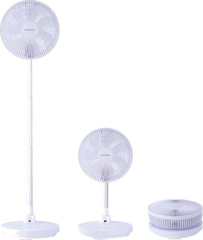 מאוורר נטען HAFA-1001 מאוורר עמוד נטען כולל שלט Eco Euro
