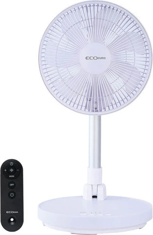 מאוורר נטען HAFA-1001 מאוורר עמוד נטען כולל שלט Eco Euro