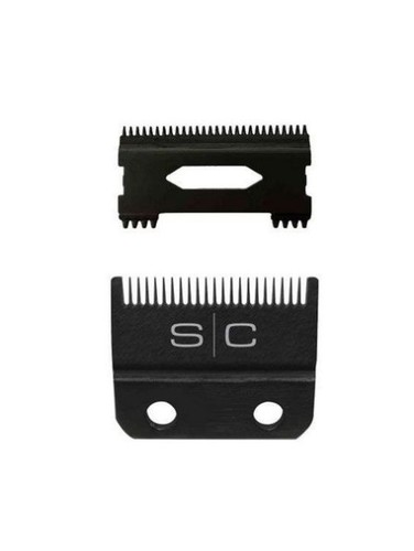 סכין חיתוך ופלטת Fade למכונת תספורת StyleCraft – Black Diamond Carbon DLC + Shallow Tooth