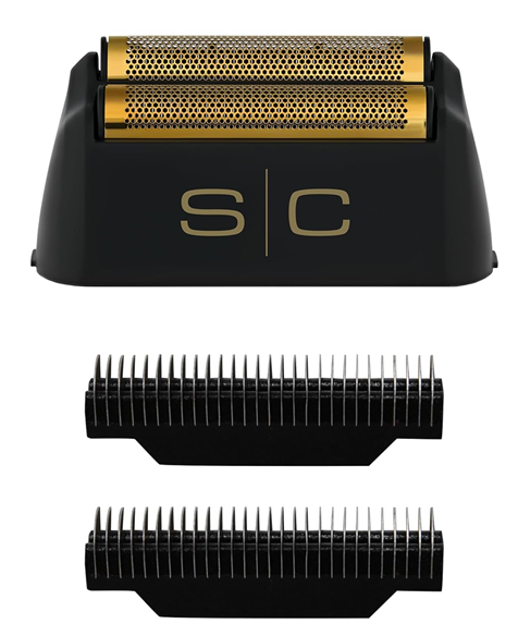 סט רשת טיטניום וסכיני גילוח חלופיים למכונת StyleCraft Instinct Shaver