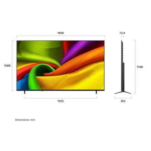 טלוויזיה חכמה LG 85