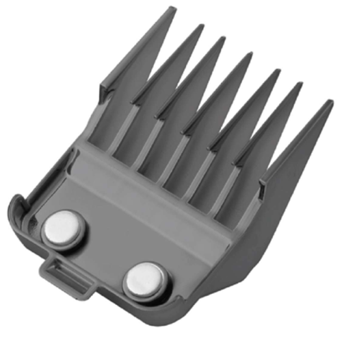 סט 8 מסרקי הגבהה מגנטיים כפולים GAMMA+ למכונות תספורת