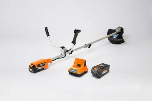 חרמש נטען מקצועי (מנוע Brushless) ZENBC3840 + סוללה 4.0Ah + מטען מהיר 5A מק