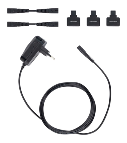 מערכת טעינה משולשת GAMMA+ Barberhood Connect 3 למכונות תספורת ופיניש